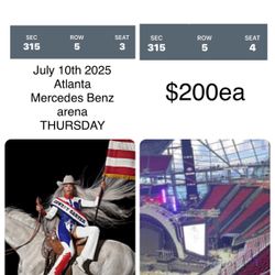 Cowboy Carter Tickets In ATLANTA 7/10 Thursdays