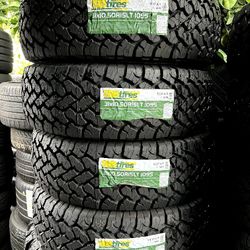 31x10.50r15LT a/t New Tires #4 Tbb Atlander Mount & Balance // 4 llantas nuevas todo terreno Instaladas Y Balanceadas