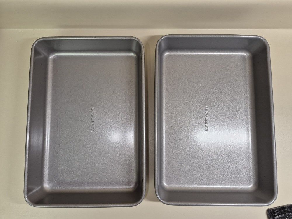 Farberware Toaster Oven Size Baking Pans Non-stick