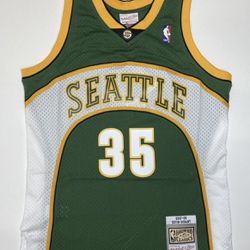 Kevin Durant Seattle Sonics 2007-2008 Mitchell Ness Swingman Jersey Green 2XL 54