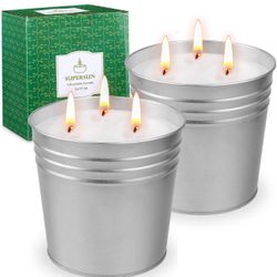 Citronella Candles Outdoor Large
