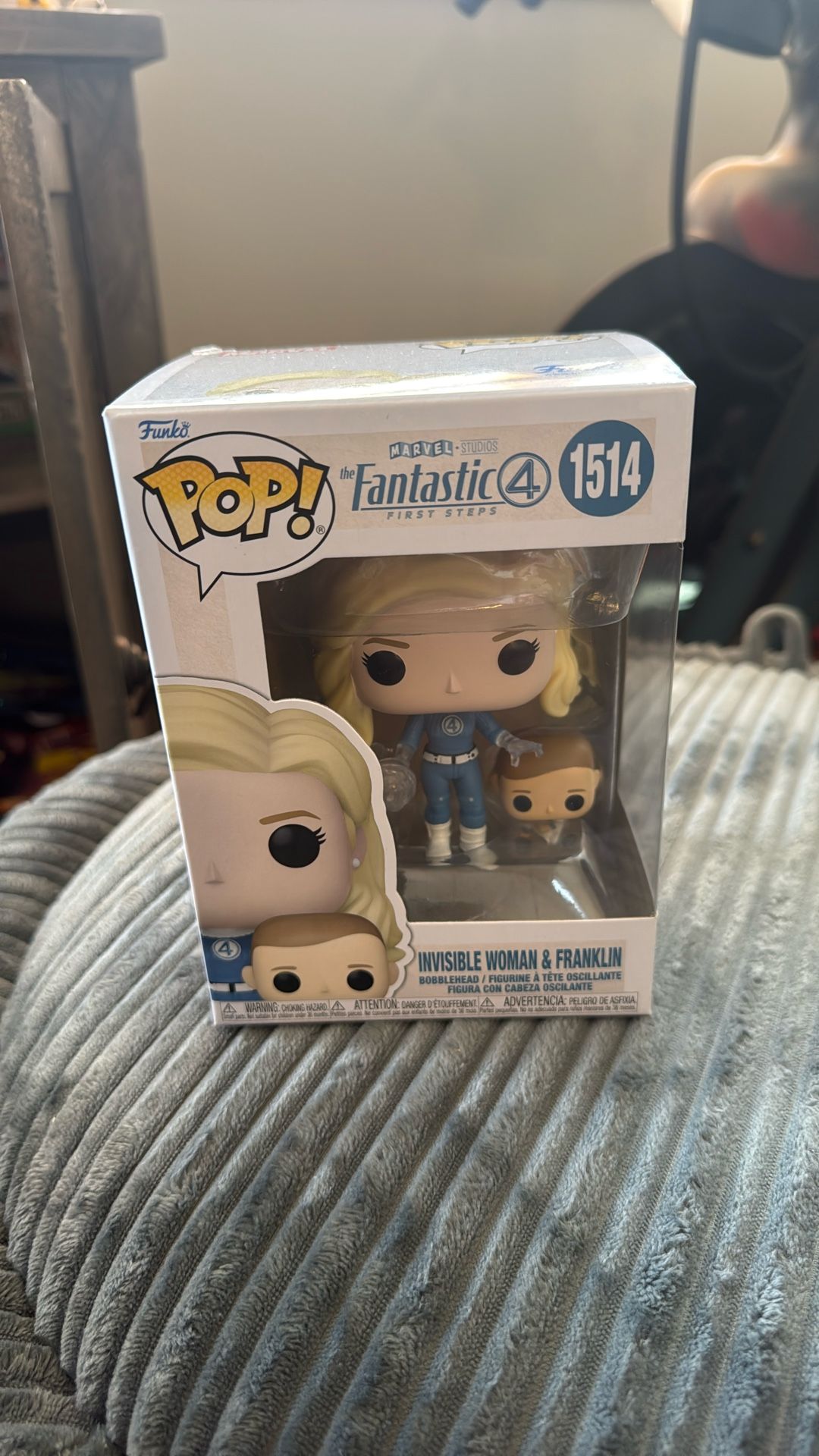 Funko Pop! The Fantastic Four: First Steps Invisible Woman & Franklin #1514
