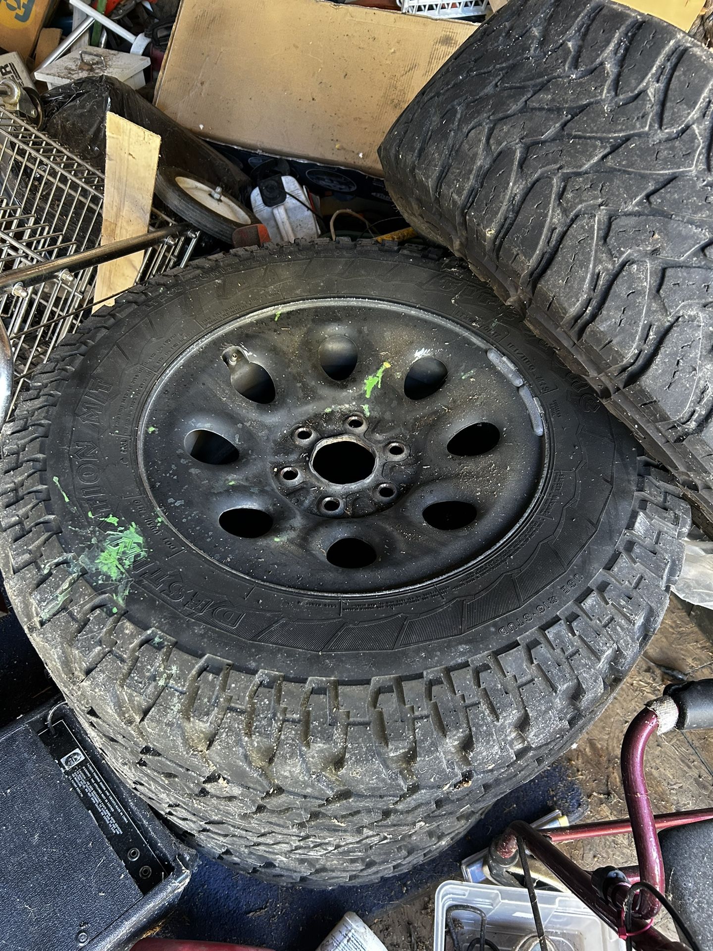 6 Lug Chevy Rims And Tires 265/70/R17