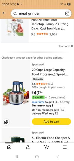 Meat grinder