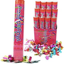 Large “24” Confetti Cannons 