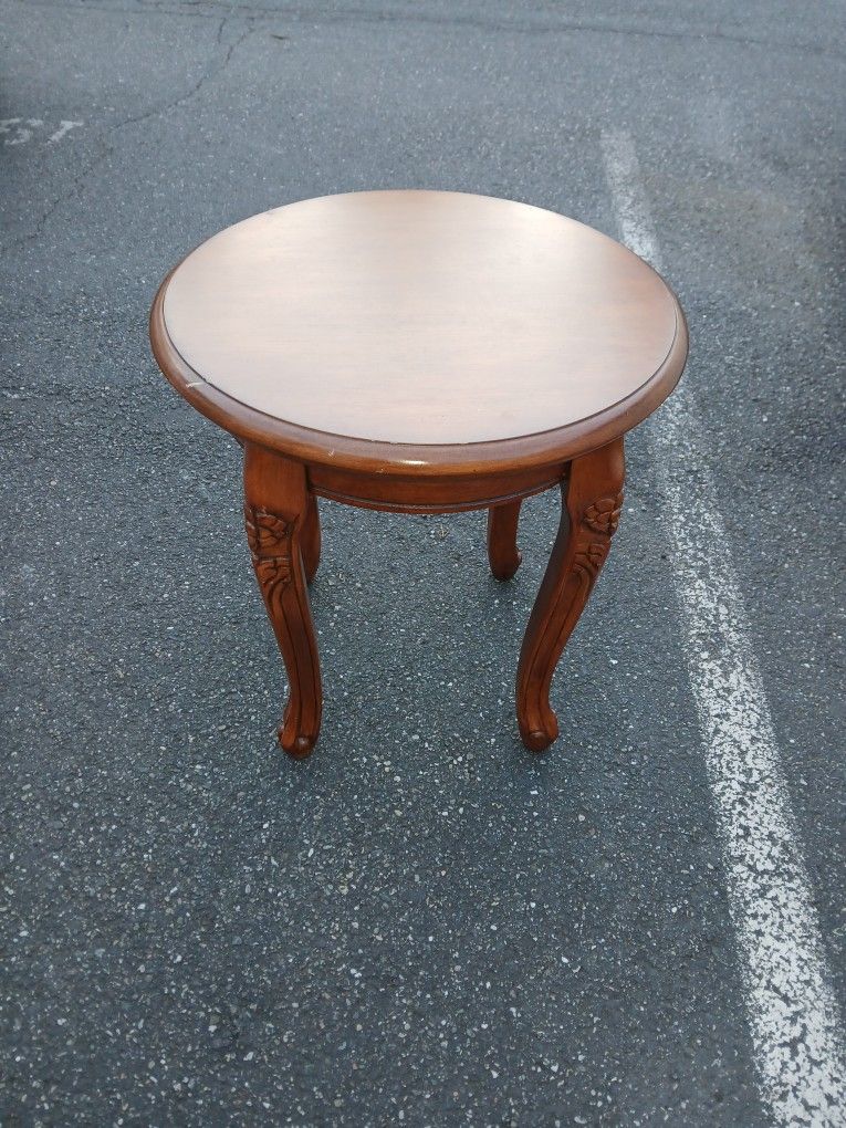 Plant Table Carved Legs