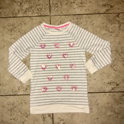 Girls Sequin Heart Tunic