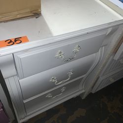 White Nightstand 