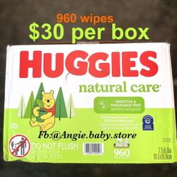 Huggies Natural Care 960