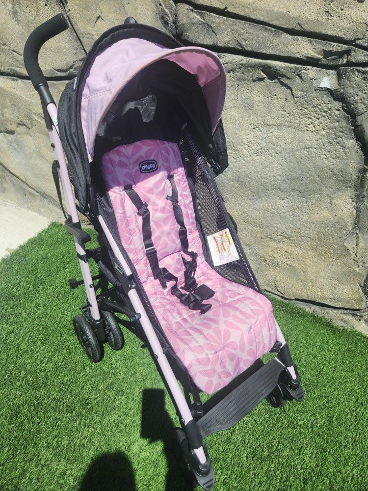 Pink Chico Stroller 