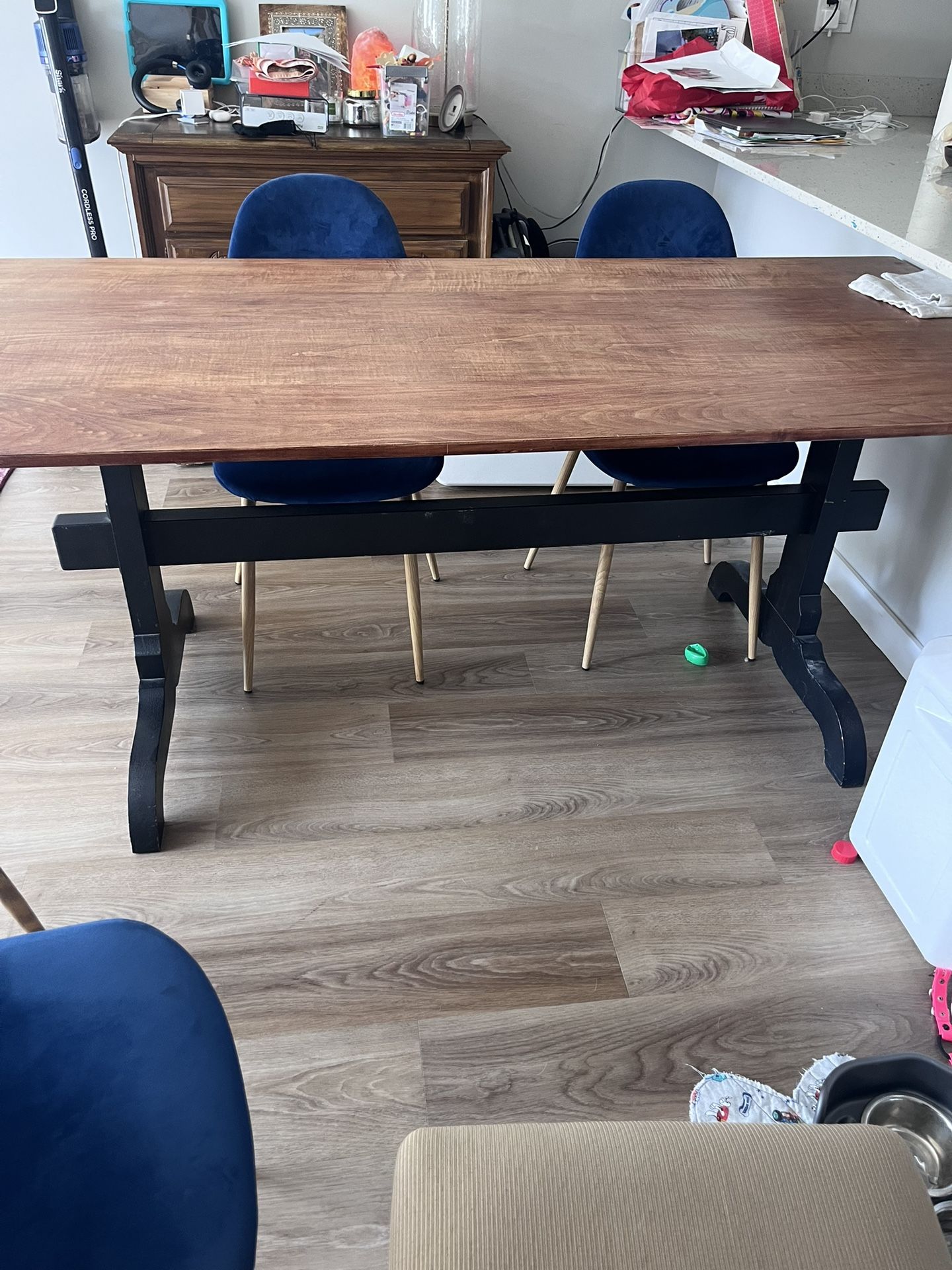 Large Wood Table (no Chairs)