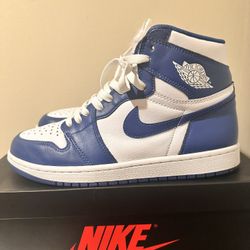 Nike Jordan 1 Storm Blue 2016 Sz. 8