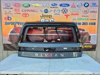 2022 2023 2024 RIVIAN R1S TAILGATE LIFTGATE SHELL USED ORIGINAL OEM