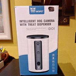 WOPET intelligent Dog Camera With Treat Dispenser 