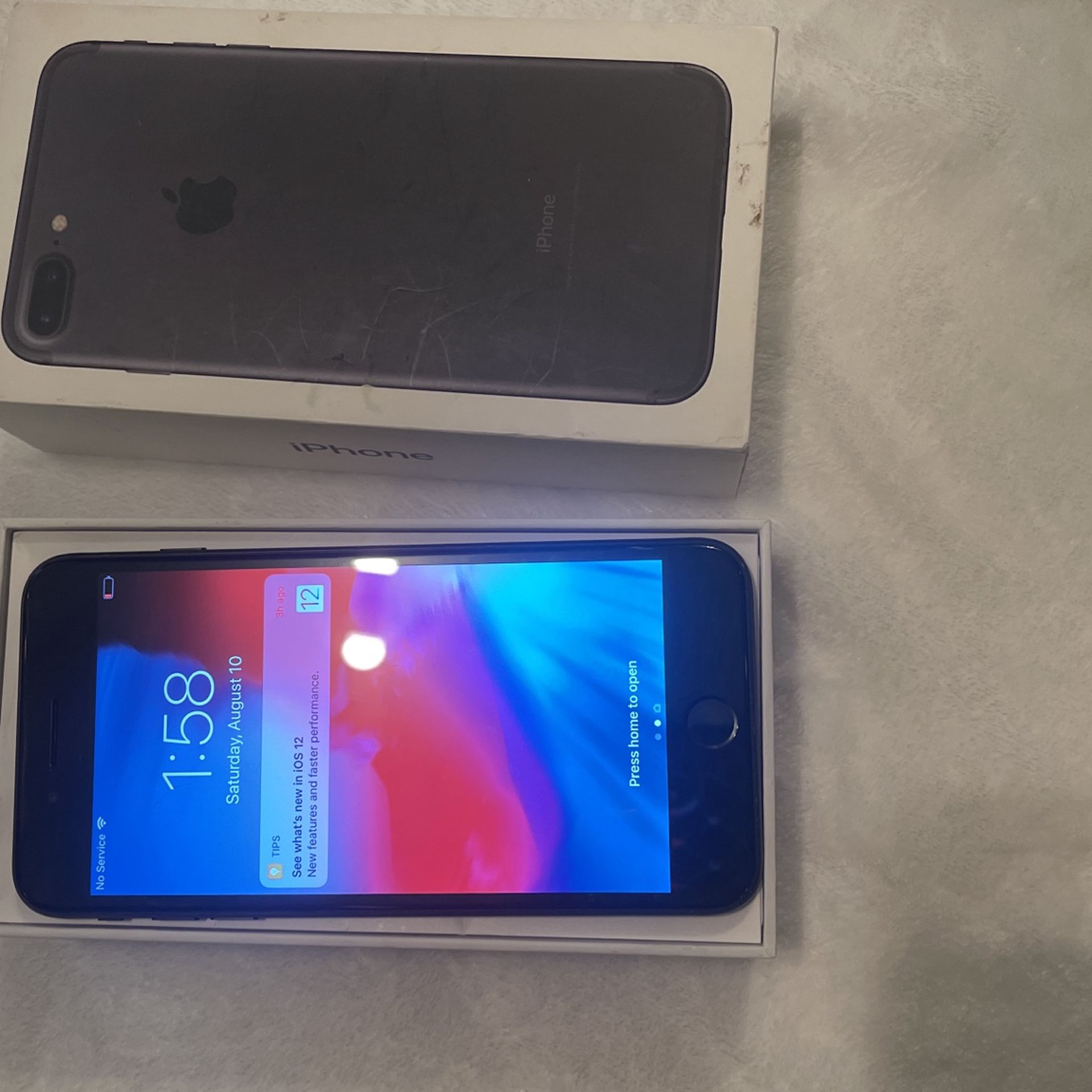 iPhone 7 Plus 128gb The Camera Is Not Working Needs To Be Fixed