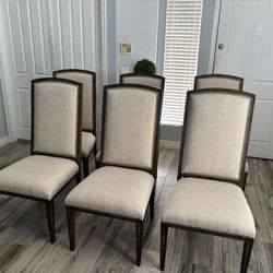 Six beautiful Matching Dining Chairs
