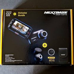 Nextbase 222XR Dash Cam Front and Rear Bundle (Brand New)