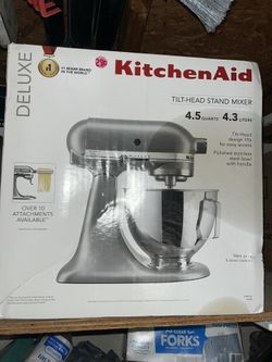 Kitchen Aid Tilt Head Mixer Deluxe 4.5 