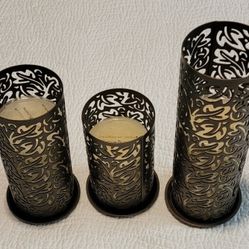Candle Holders And Candles