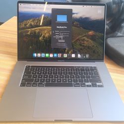 MacBook PRO, 16-inch, Intel i9, retina, 32GB RAM, 500GB SSD