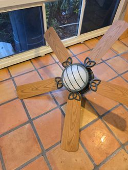 Hampton Bay ceiling fan with light