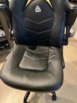 Standing desk with chair