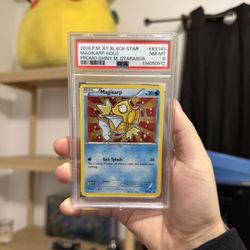 PSA 8 black Star Promo Magikcarp