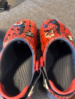 Spider-Man crocs two pairs
