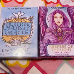 Set Of 2 90’s ORACLE CARDS 