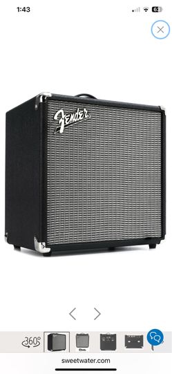 Fender Rumble 25 1x8-inch 25 Watt Bass Amp
