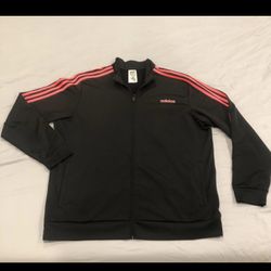 Adidas 3-Stripes Track jacket in pink XXL