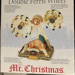 VINTAGE Mr. Christmas Double Ferris Wheel