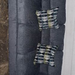 grayish blue sofa couches 