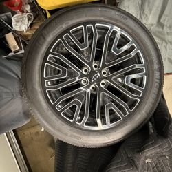 22” GMC Chevy Wheels And Tires 6Lug
