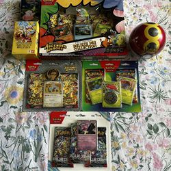 Pokemon Lot with (One Piece Double Pack)