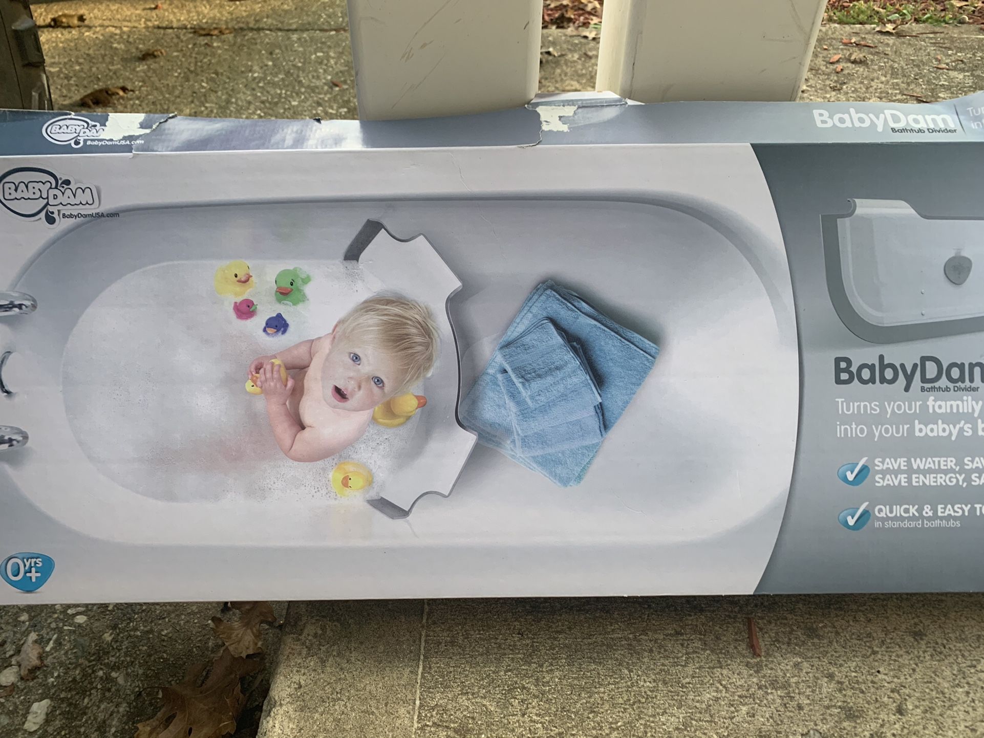 BabyDam Bathtub Divider 