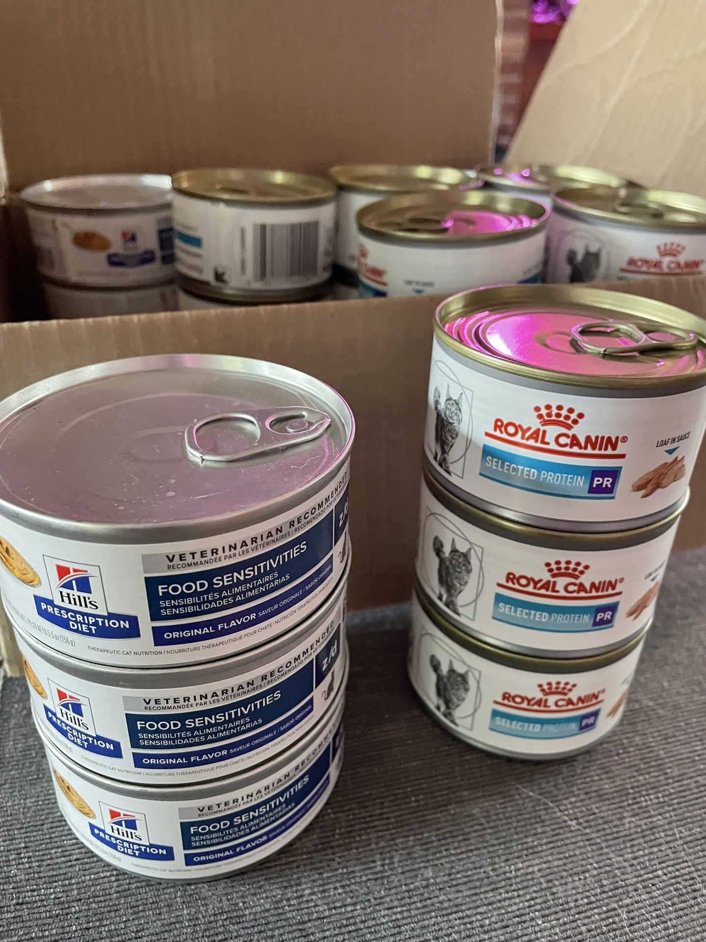 Prescription Cat Food (wet)