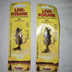 2 Packs Live-Forage Mini Swimbaits
