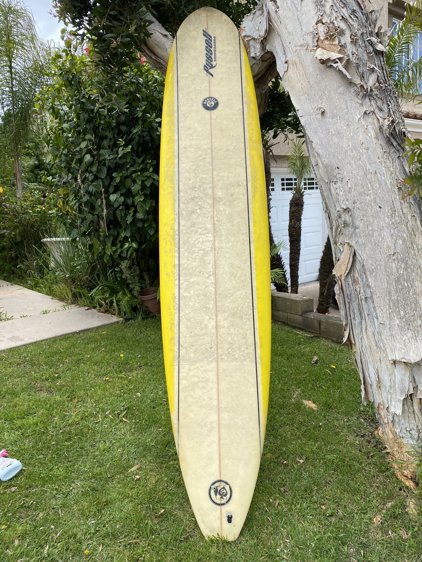 9'2" Russell Longboard Surfboard