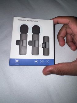 Wireless Dual Microphone Set for iPhone – Lightning