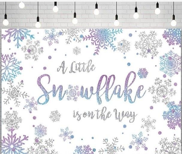 Baby Shower Backdrop