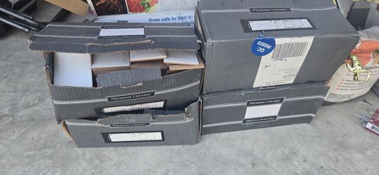 3x6 White Beveled Subway Tile