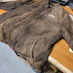 Pacific Flyer Suede Leather Jacket