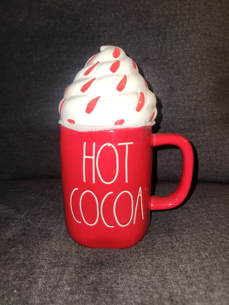 Rae Dunn Mug W/Topper