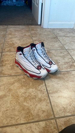 Jordan White Red Sneakers