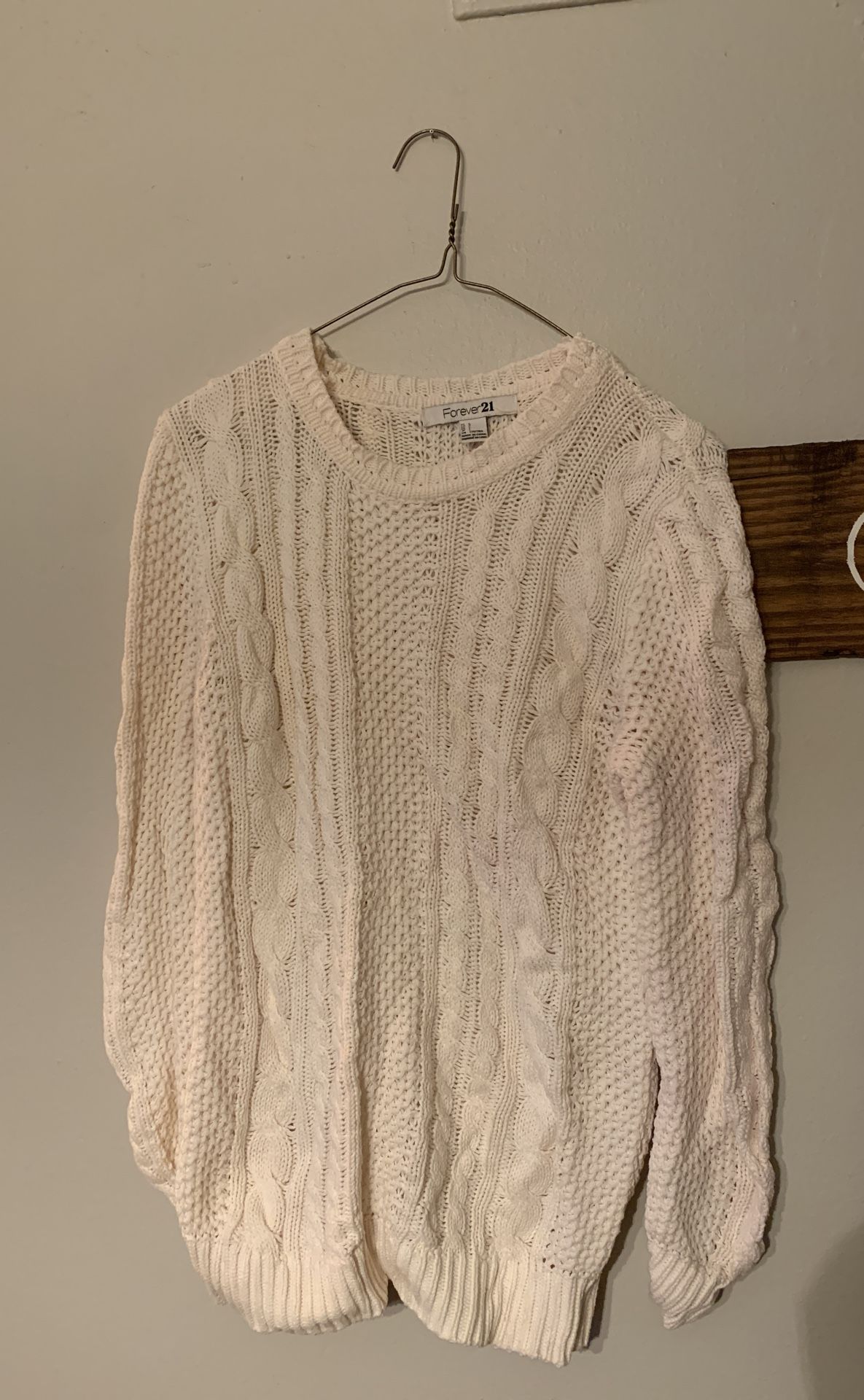 Ivory women’s sweater