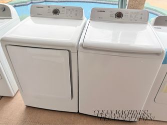 Samsung Washer and Electric Dryer 90 Day Warranty Some Delivery