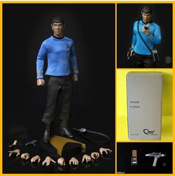 1/6 QMX Star Trek Spock Figure STR-0069 Original Series
