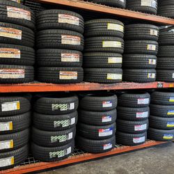 225-50-17 Tires 375$ Installed Balance Tax Free Alignment 