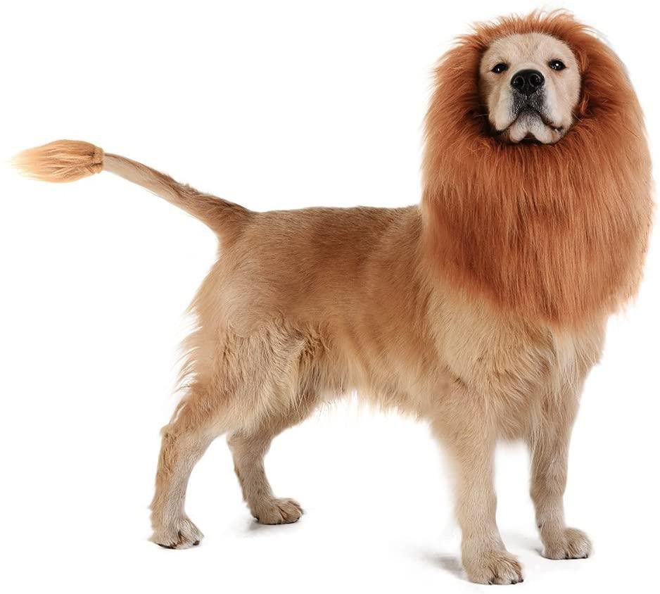 Dog Costume Lion Mane Lion Wig for Medium to Large Sized Dogs Lion Mane Wig for Dogs